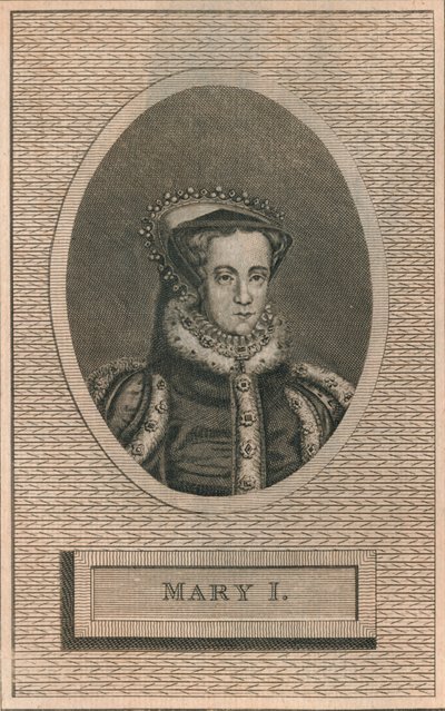 Dronning Mary I, 1793 af Unbekannt