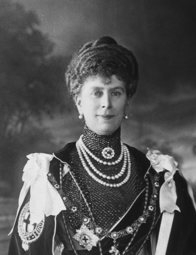 Queen Mary, konsort af kong George V af Det Forenede Kongerige, c1910