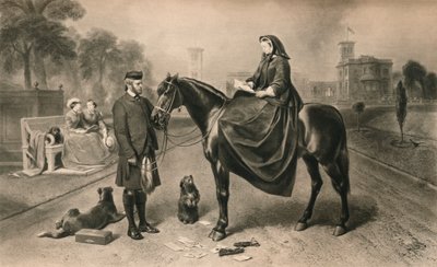 Dronning Victoria i Osborne House, 1865 1906 af Unbekannt