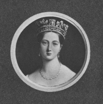 Dronning Victoria på tidspunktet for sin tiltrædelse, 1901. af Unbekannt