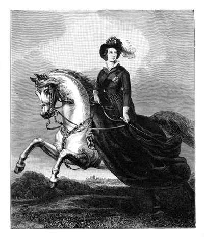 Dronning Victoria, c1840