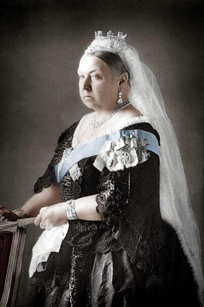 Dronning Victoria af Det Forenede Kongerige, c1890 af Unbekannt