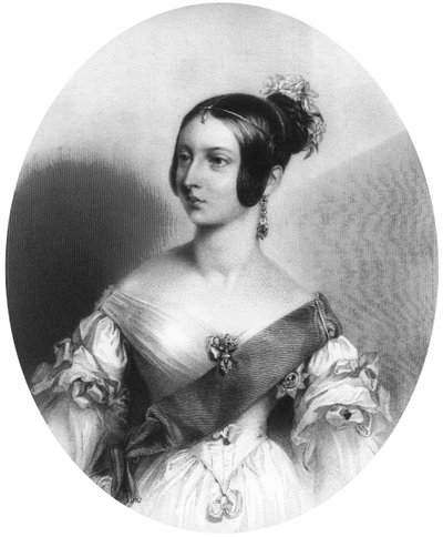 Dronning Victoria som ung, c1830