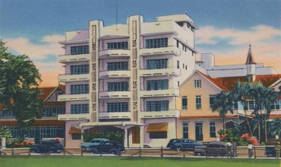Queens Park Hotel, Port of Spain, Trinidad, B.W.I., c1940