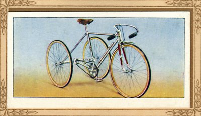 Racing trehjulet cykel, 1939 af Unbekannt