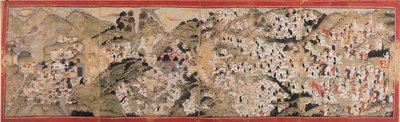 Raja Sansar Chand Angriber Kangra Fort af Unbekannt Unbekannt