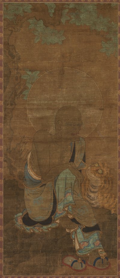 Rakkan Arhat, 1300s. af Unbekannt