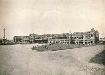 Rangoon Railway Station, 1900. af Unbekannt