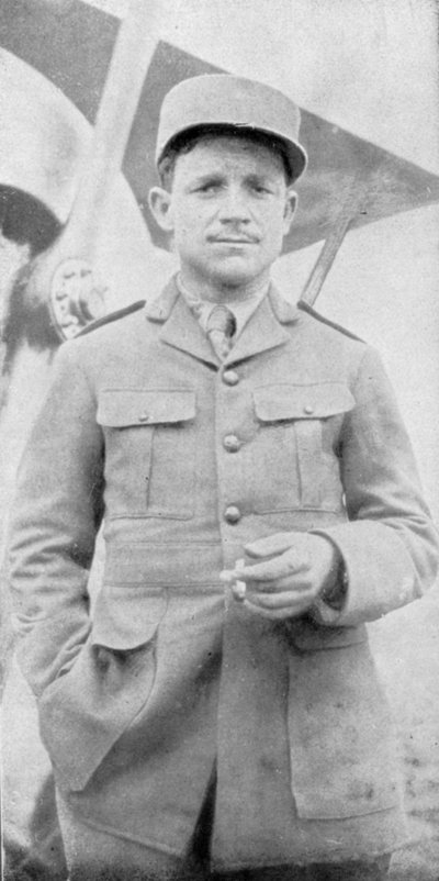 Raoul Lufbery, fransk-amerikansk jagerpilot og flyvende es fra Første Verdenskrig, 1914-1918 af Unbekannt