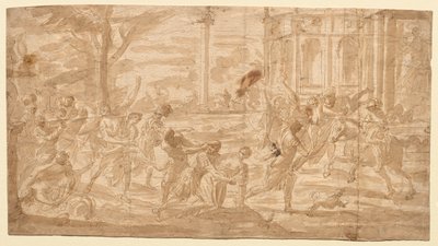 Sabinernes voldtægt, 1700-tallet. af Unbekannt