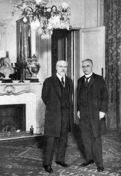 Raymond Poincare, fransk politiker, 1920. af Unbekannt
