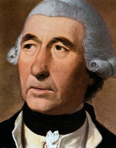 Rigtige admiral Richard Kempenfelt, britisk kontreadmiral af Unbekannt