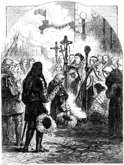 Modtagelse af James II i Dublin, 1689 af Unbekannt