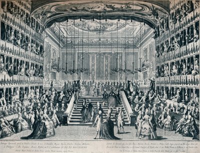 Modtagelse af storhertugen og hertuginden af Rusland på Teatret i San Benedetto, 1902 af Unbekannt
