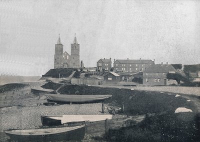 Reculver - The Village and the Reculver Towers, 1895 af Unbekannt