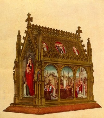Sankt Ursulas relikvieskrin, c1489. af Unbekannt
