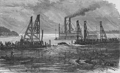 Removing Snags by Dredging, 1883 af Unbekannt