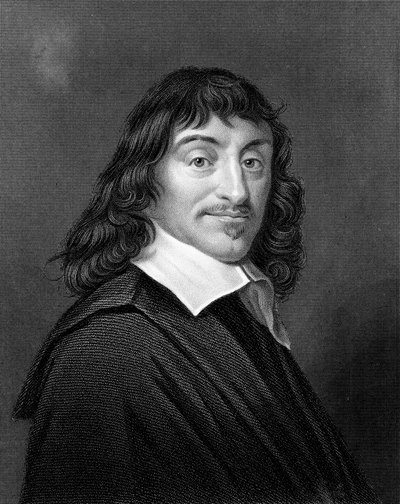 Rene Descartes, fransk filosof og matematiker, 1835 af Unbekannt