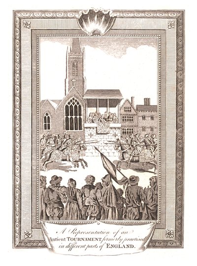 Repræsentationer af en gammel turnering praktiseret i forskellige dele af England, 1794 af Unbekannt