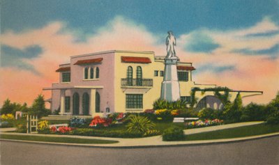 Bopæl i Altos del Prado, Barranquilla, c1940