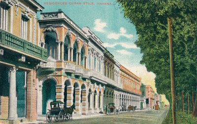 Residences, Cuba, c1910 af Unbekannt