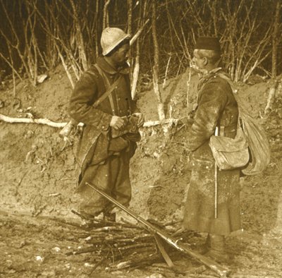 Retur fra Verdun, det nordlige Frankrig, c1914-c1918 af Unbekannt