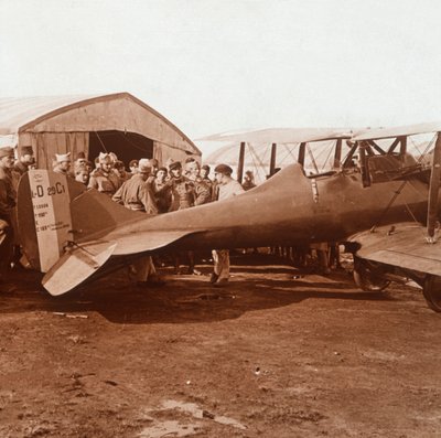 Retur af jagerfly, c1914-c1918 af Unbekannt