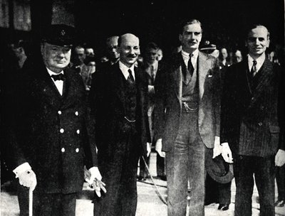 Retur til London fra Amerika, 27. juni 1942, 1945. af Unbekannt