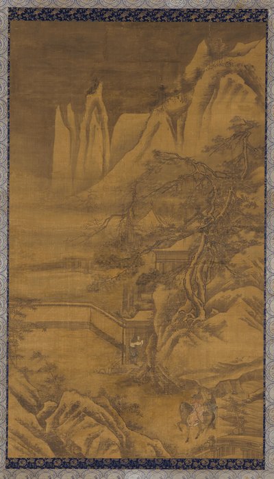 Returning Home in the Snow, Ming-dynastiet, 1500-tallet. af Unbekannt