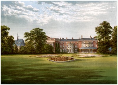 Rhydd Court, Worcestershire, hjemsted for Baronet Lechmere, c1880 af Unbekannt