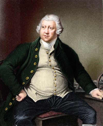 Richard Arkwright 1732-1792, britisk industrimand og opfinder af Unbekannt