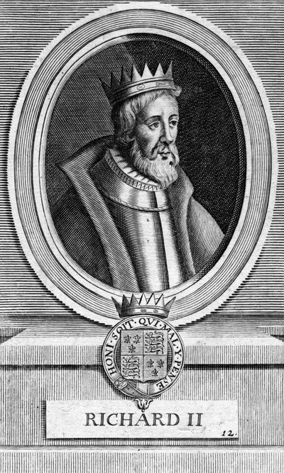 Richard II, konge af England af Unbekannt