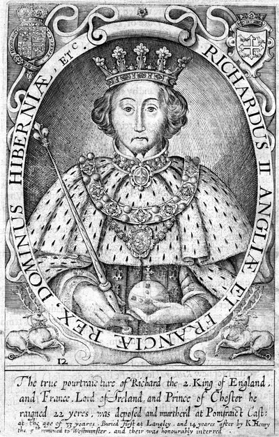 Richard II, konge af England af Unbekannt