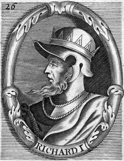 Richard I, konge af England af Unbekannt
