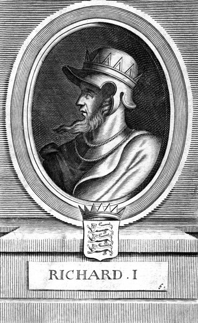 Richard I, konge af England, 1800-tallet af Unbekannt