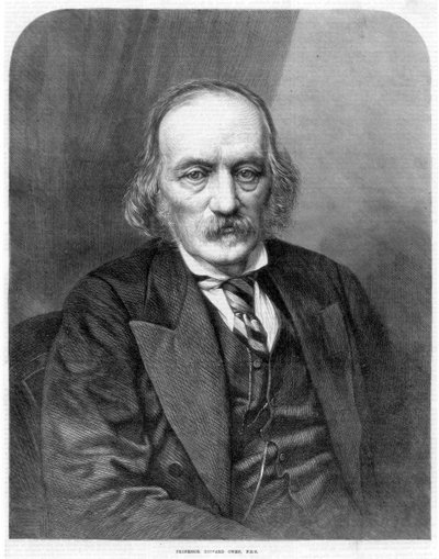 Richard Owen, engelsk anatom og palæontolog, 1872 af Unbekannt