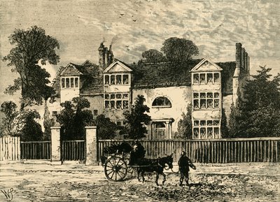 Richardsons House ved Parsons Green 1799, c1878. af Unbekannt