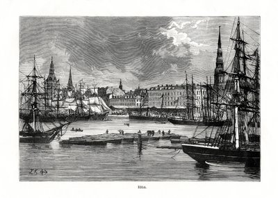Riga, Letland, 1879 af Unbekannt