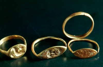 Ringe, smykker, Tunesien, c3rd-4th Century af Unbekannt