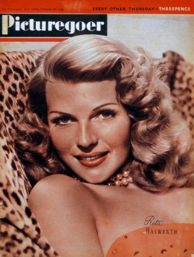 Rita Hayworth 1918-1987, amerikansk skuespillerinde, 1946 af Unbekannt