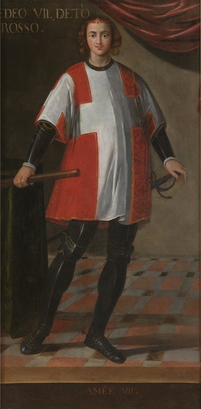 Portræt af Amedeo VII af Unbekannt