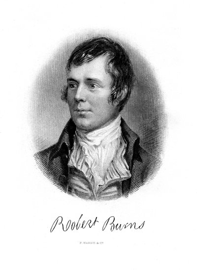 Robert Burns, skotsk digter, 1800-tallet af Unbekannt