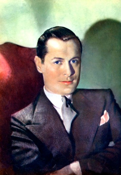 Robert Montgomery, amerikansk skuespiller og filminstruktør, 1934-1935 af Unbekannt