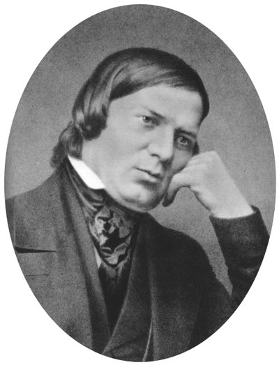 Robert Schumann 1810-1856 var en tysk komponist, æstet og indflydelsesrig musikkritiker af Unbekannt