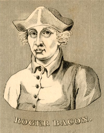 Roger Bacon, 1219-1292, 1830. af Unbekannt