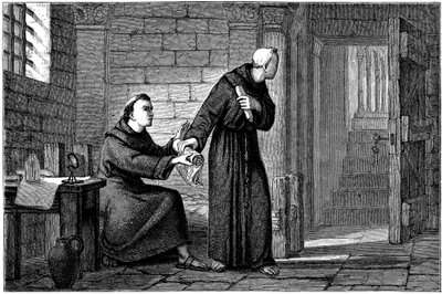 Roger Bacon, engelsk eksperimentel videnskabsmand, filosof og franciskanerbroder af Unbekannt