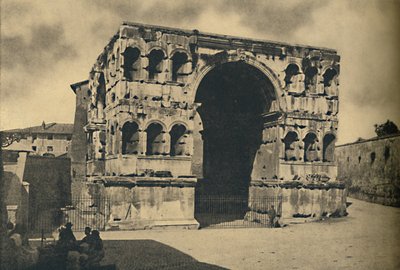 Roma - Buen af Janus Quadrifrons i Forum Boarium, 1910 af Unbekannt