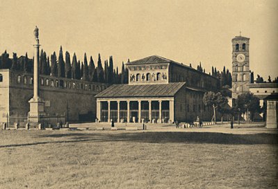 Rom - Basilica of S. Lorenzo uden for murene, 1910 af Unbekannt