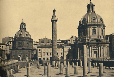 Roma - Trajans søjle, 1910 af Unbekannt