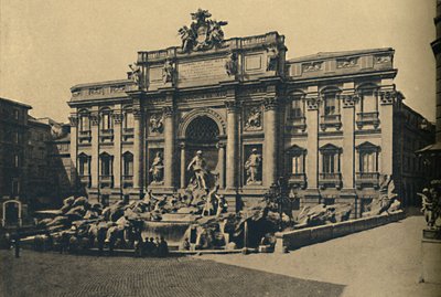 Roma - Trevi-fontænen, 1910 af Unbekannt